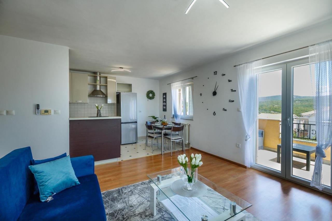 Apartman La Vista E' Bella Корнич Екстер'єр фото